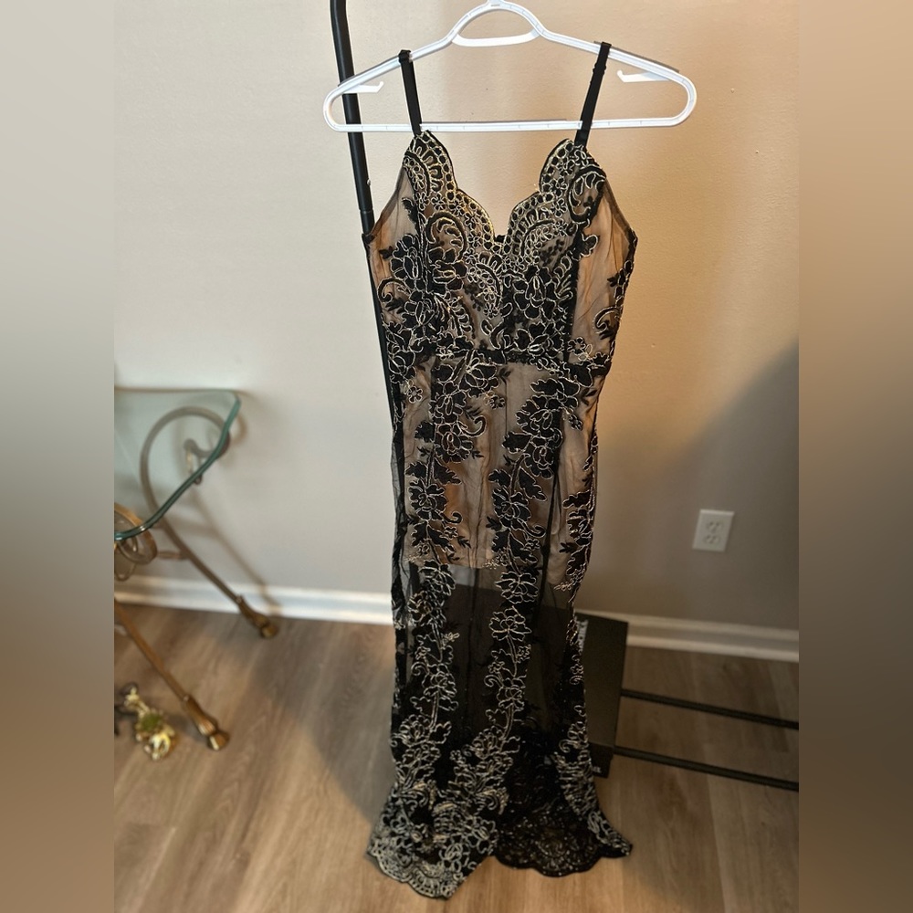 Woman Fancy Elegant Evening Dress